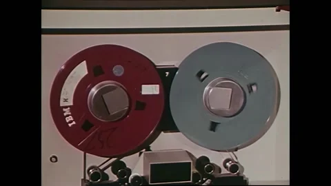 1968 USA - IBM machines at work Stock Footage 235163421