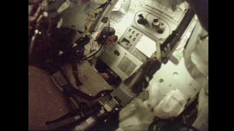 1969-Apollo 10 / NASA / Crew / 1969 Stock Footage