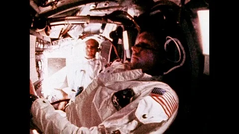 1969-Apollo 11 / Crew / 1969 Stock Footage