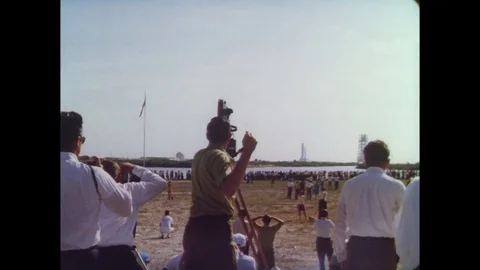 1969-Apollo 11 / Kennedy Space Center / USA / Jul 16, 1969 Stock Footage 77876573