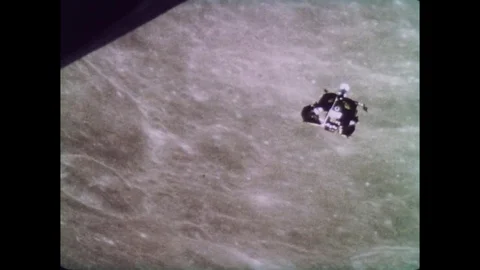 1969-Apollo 11 / Lunar Landing / NASA / 1969 Stock Footage