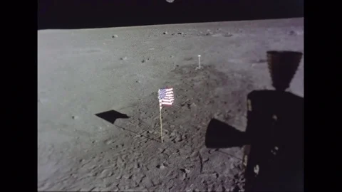 1969-Apollo 11 / NASA / Lunar Landing / Spaceman / 1969 Stock Footage