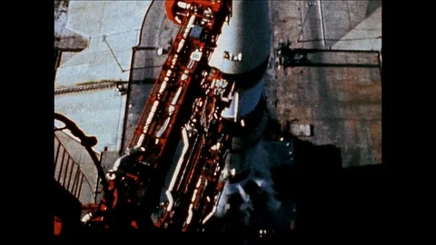 1969-Apollo 11 / Starting / Cape Canaveral / 1969 Stock Footage