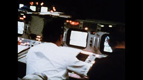 1969-Apollo 12 / Eclipse of the Sun / 1969 Stock Footage 77957840