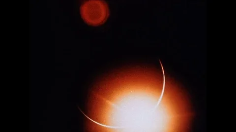 1969-Apollo 12 / Eclipse of the Sun / 1969 Stock Footage 77957853