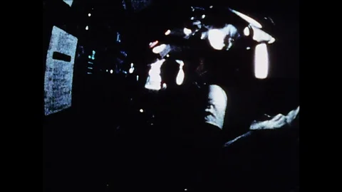 1969-Apollo 12 / Lunar Landing / 1969 Stock Footage