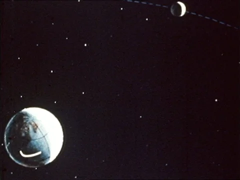 1969-Astronautics / Lunar Landing / 1960-1969 Stock Footage