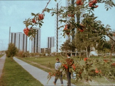 1969-Development / Settlement / Germany / 1960-1969 Stock Footage