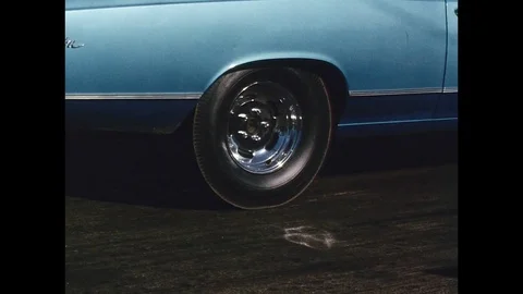 1969-Drag Racing / Starting / USA / 1960 - 1969 Stock Footage