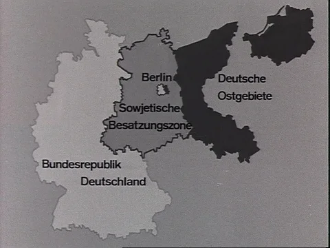 1969-Inner German Border / GDR / Germany / 1960-1969 Stock Footage