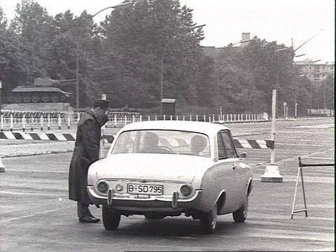 1969-Inner German Border / GDR / Germany / 1960-1969 Stock Footage 77857133
