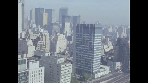 1969-Manhattan / USA / 1960 - 1969 Stock Footage