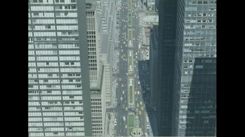 1969-Park Avenue / Manhattan / USA / 1960 - 1969 Stock Footage