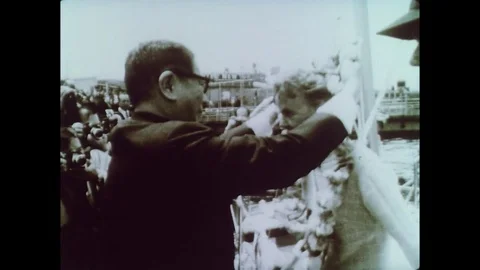 1969-Sharon Sites Adams / Pacific Crossing / Sailing / USA / 1969 Stock Footage