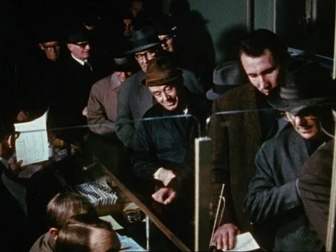 1969-Worker / Ruhr Area / Germany / 1960-1969 Stock Footage