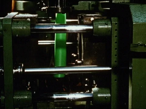 1969-Worker / Ruhr Area / Germany / 1960-1969 Stock Footage