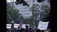 1970: Anti-War Demonstration Washington Dc Stock Footage