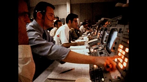 1970-Apollo 13 / Landing / 1970 Stock Footage