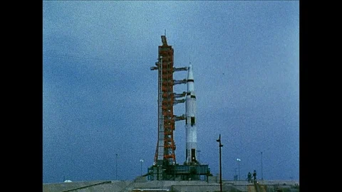 1970-Apollo 13 / Rocket Launch / USA / 1970 Stock Footage