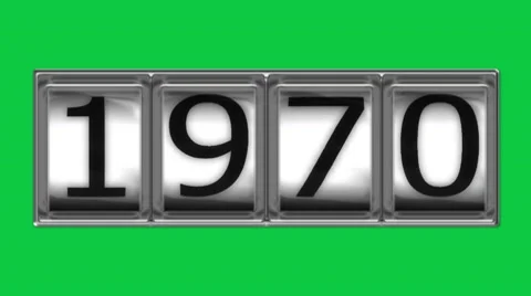 1970 on billboard Stock Footage 10598915