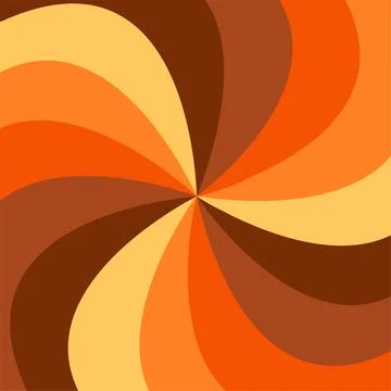 1970 retro seamless pattern. 70s hand-Drawn vector Illustration groovy イラスト素材