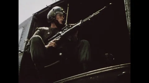 1970-Vietnam War / US Army / 1960 - 1970 Stock Footage