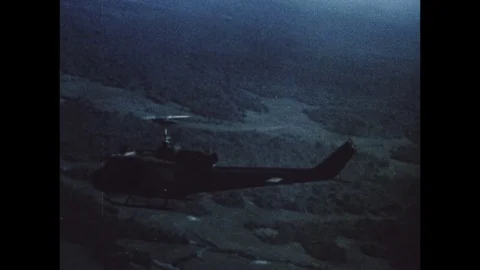 1970-Vietnam War / US Army / 1960 - 1970 Stock Footage
