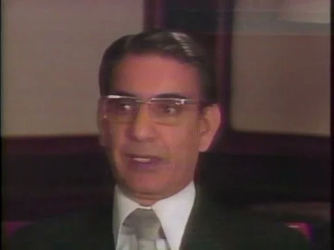 1970s, 1980s _ Ambassador Niaz A Naik of Pakistan addresses Third World Stock Footage