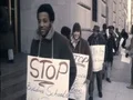 1970s African American Black Men Protest Jobs Minority Demo Vintage Film Movie HD Footage