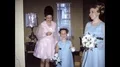1970s Big Hair Women Hairdos WEDDING Love Bride Marriage Vintage Film Home Movie HD Footage
