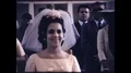 1970s Bridesmaids Walk Down Church Aisle WEDDING Vintage Old Film Home Movie HD Footage