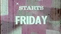 1970s Coming Attraction STARTS FRIDAY Movie Theater Vintage Film Intermission 4k or 4k+ Resolution