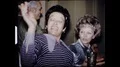 1970s Happy Woman Jokes Laughs Waves Having a Good Time Vintage Film Home Movie HD Footage