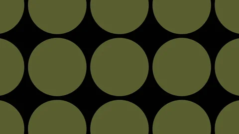 1970s Retro Style Abstract Looping Pattern Background. Dynamic Motion Stock Footage 136079932