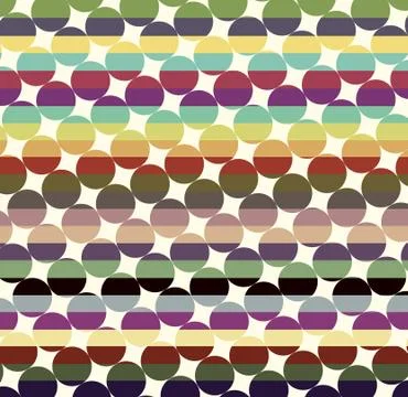 1970s Style Background Stock Illustration