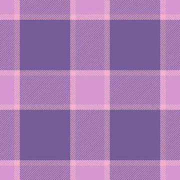 1970s tartan pattern background, picnic blanket textile seamless vector. Na.. Illustrazione stock