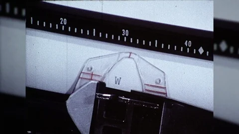 1970s Typewriter Typing Closeup Correction Selectric IBM Vintage Old Film Movie Stock Footage 92483051