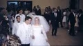 1970s Wedding DANCE PARTY Bride Groom People DANCING Vintage Film Home Movie HD Footage