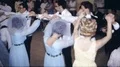 1970s Wedding DANCE PARTY Bride Grooom People DANCING Vintage Film Home Movie HD Footage