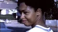 1970s Young African American Black Woman in Street Vintage Old Film Home Movie HD Footage