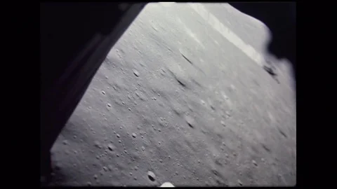 1971-Apollo 15 / NASA / Lunar Landing / 1971 Stock Footage