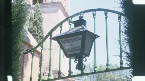 1971 Granada Spain: Hotel plus Alhambra, Superb 16mm Footage 動画素材 306819699