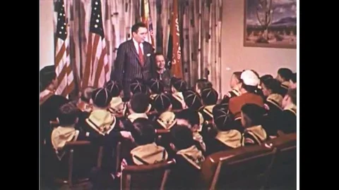 1971 'shots of a vast array of people affected by and benefitting from the Stock Footage 115545570