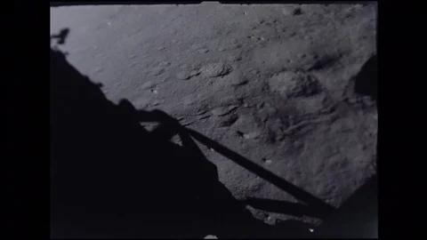 1972-Apollo 17 / NASA / Moonwalk / 1972 Stock Footage