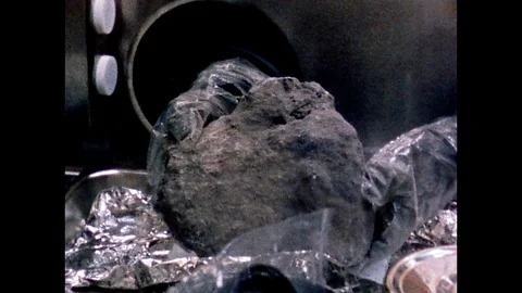 1972-Project Apollo / Moon Rock / 1969-1972 Stock Footage