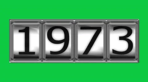 1973 on billboard Stock Footage 10598807