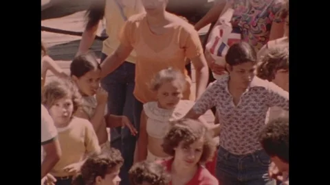 1973-Floating Hospital / Health Care / USA / 1973 Stock Footage
