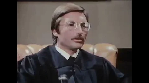 1973 - A prosecutor explains why the fifth amendment should outweigh the first Stock Footage 119015207