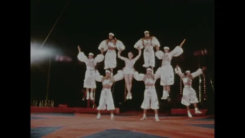1974-Circus / USA / 1974 Stock Footage