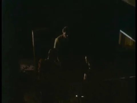 1974- Young men work construction through Job Corps location, and John Seagron Stock Footage 79458295